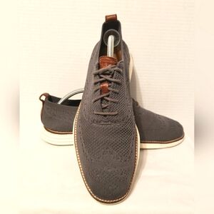 Cole Haan Øriginal Grand Stitchlite Wingtip Oxford Shoes Mens 9 Grey C27961